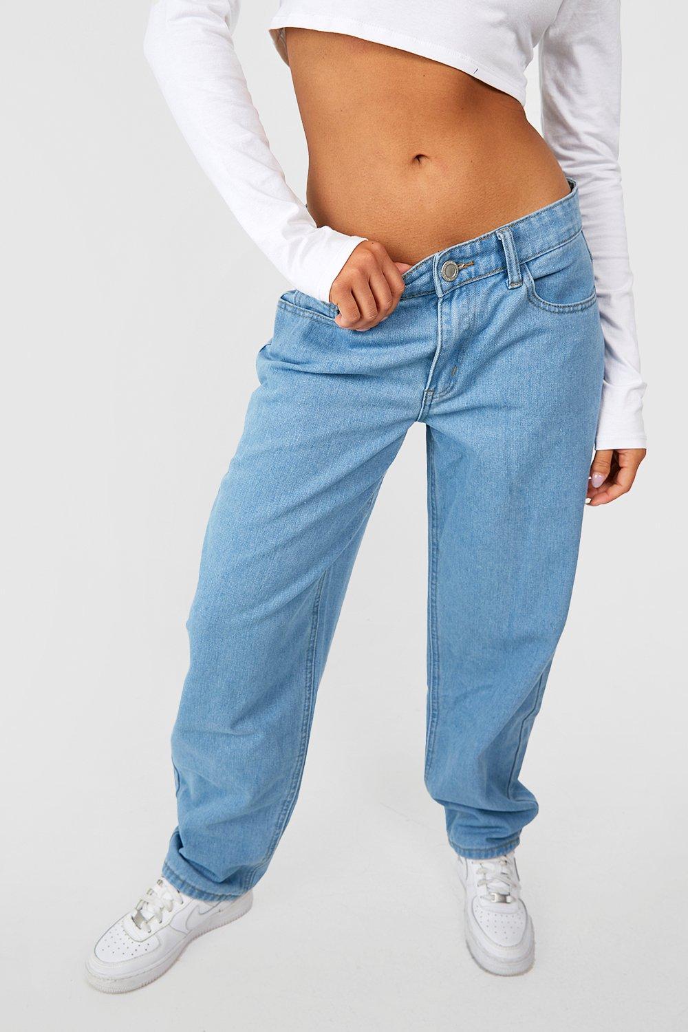 Jean baggy femme sale